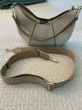Rothy’s Crescent Crossbody Bag with extra strap
